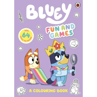 Bluey Fun & Games Colouring Book