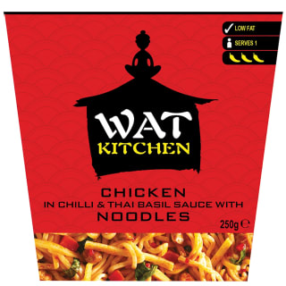 WAT KITCHEN Chicken in Chilli & Thai Basil Sauce 250g