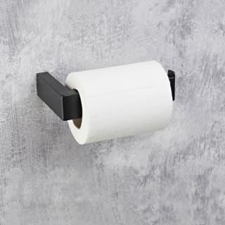 Black Fitted Toilet Roll Holder