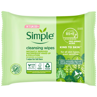 Simple Cleansing Wipes 25pk
