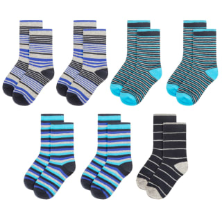 Younger Kids Socks 7pk - Stripes