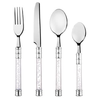 Simply Everyday Bubble Cutlery Set 16pc - Clear