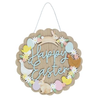 Happy Easter Plaque