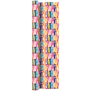 Everyday Wrapping Paper 3m - Happy Birthday Multi