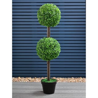 393021-solar-powered-two-ball-topiary-tree-white-led-93cm