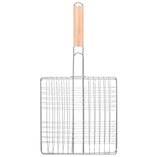 Bamboo Handle Grilling Rack