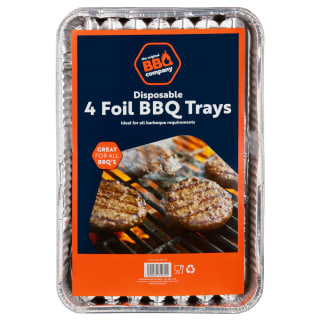 BBQ Foil Griller Trays 4pk