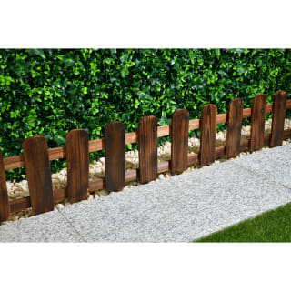 Mason & Jones Burntwood Picket Fence