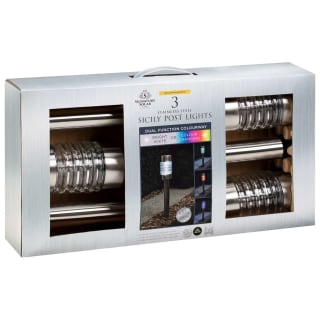 393325-3pk-solar-powered-stainless-steel-sicily-post-lights