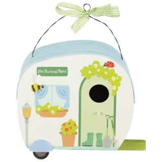 Bird House - Green Potting Shed