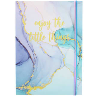 Stars & Glamour A5 Notebook - Marble