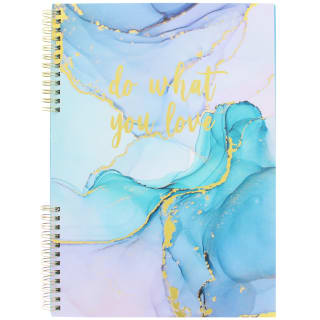 Stars & Glamour A4 Notebook - Marble