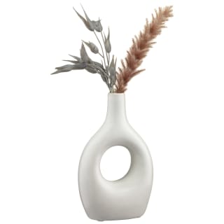 Dried Flowers In Donut Vase