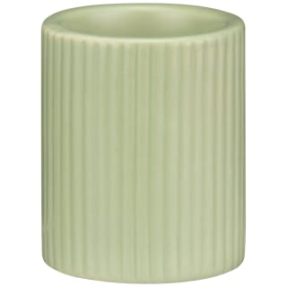 394331-ribbed-candle-holder-green