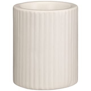 Ribbed Tealight Holder - Cream