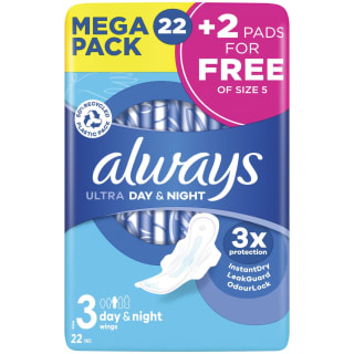 Always Ultra Day & Night Pads 22pk