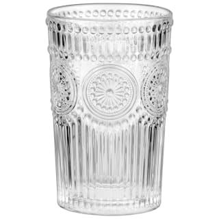 Embossed Glass Tumbler