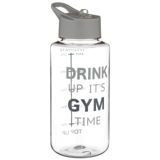 Large Tracker Water Bottle - Drink Up It's Gym Time