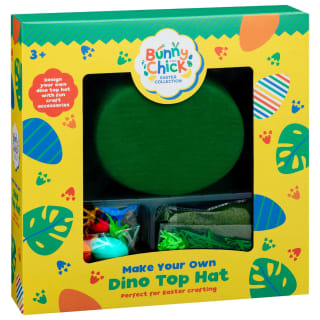 Make Your Own Dino Easter Top Hat