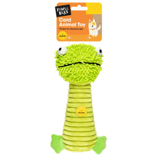 Cord Animal Dog Toy - Frog