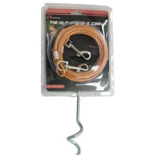Dog Tie Out Stake & Cable