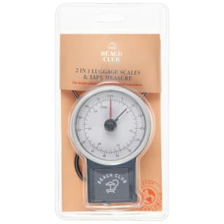 Beach Club 2 in 1 Luggage Scales & Tape Measure