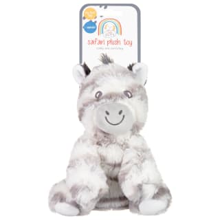 Puppy Plush Animal Toy - Zebra