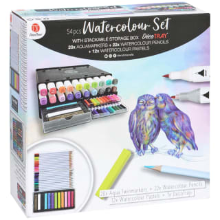DecoTime Watercolour Set 54pc