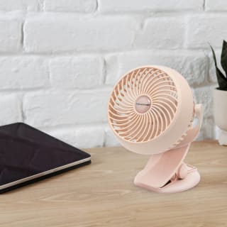 Blaupunkt Cordless Clip-on Fan - Blush