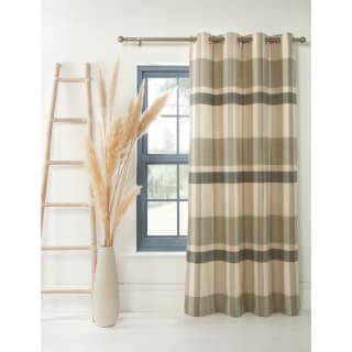 Home Collection Country Check Panels 54 x 86&quot; - Sage