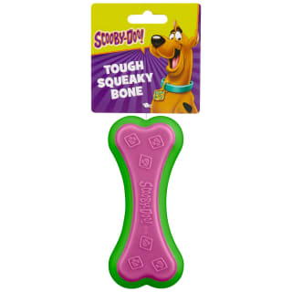 Scooby Doo Squeaky Bone - Pink & Green