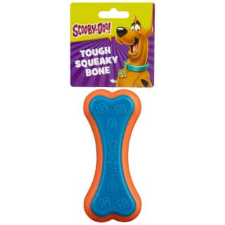 Scooby Doo Squeaky Bone - Blue & Orange