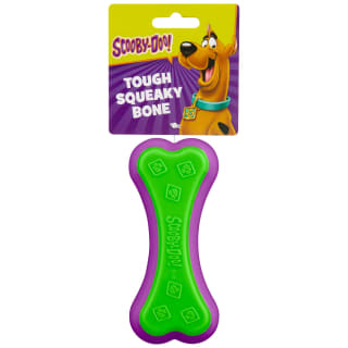 Scooby Doo Squeaky Bone - Green & Purple