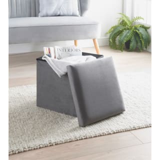 Square Storage Cube - Grey