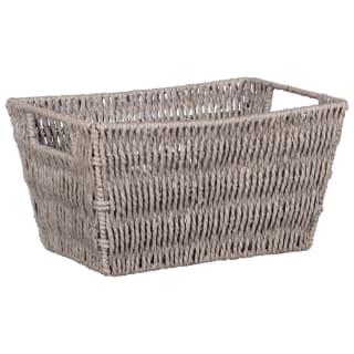 Paper Rope Basket - Grey