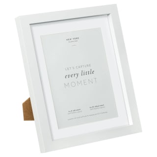 New York Box Photo Frame - 6 x 8&quot; - White