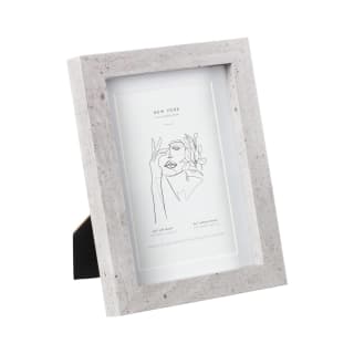 Concrete Effect Photo Frame 4 x 6&quot;