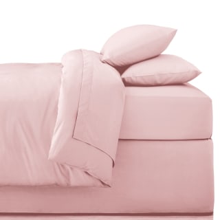 Simply Everyday King Fitted Sheet - Blush