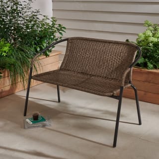 Valencia Rattan Effect Bench