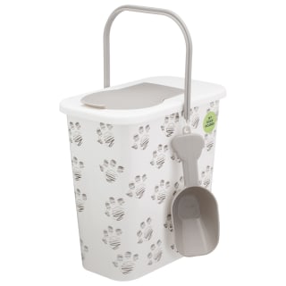 Pet Food Container with Scoop