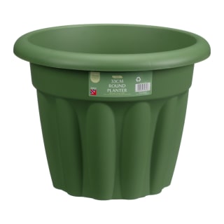 Round Planter 33cm - Sage