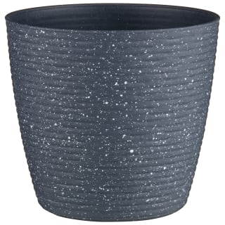 397148-ribbed-speckled-plastic-planter-dark-grey