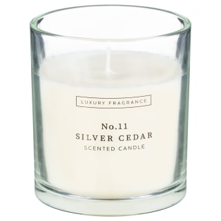 Luxury Fragrance Scented Candle - Silver Cedar