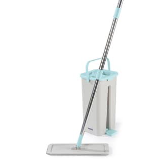 397439-beldray-space-saving-2-in-1-flat-head-mop-and-bucket-set
