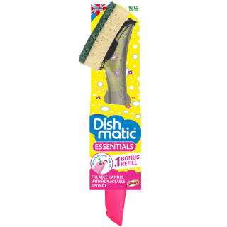 397480-dishmatic-essential-neon-pink-handle-brush-plus-bonus-refill2