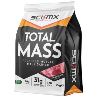 SCI-MX Total Mass Protein 2kg - Strawberry