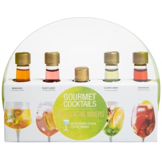 Gin Cocktail Mixers & Shimmer 5pk