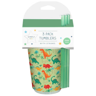 Simply Kids Tumblers 3pk - Dinosaur