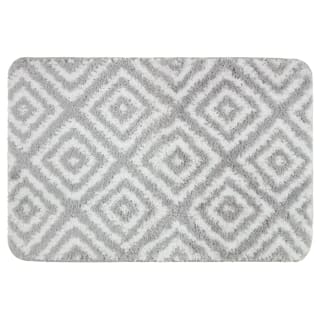 398250-supersoft-diamond-tuffted-bath-mat-grey-3
