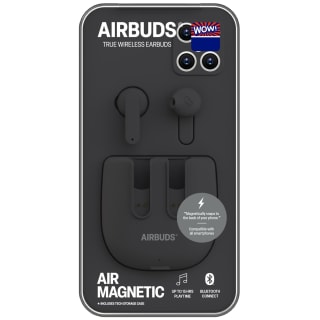 Airbuds Air Magnetic True Wireless Earbuds - Black